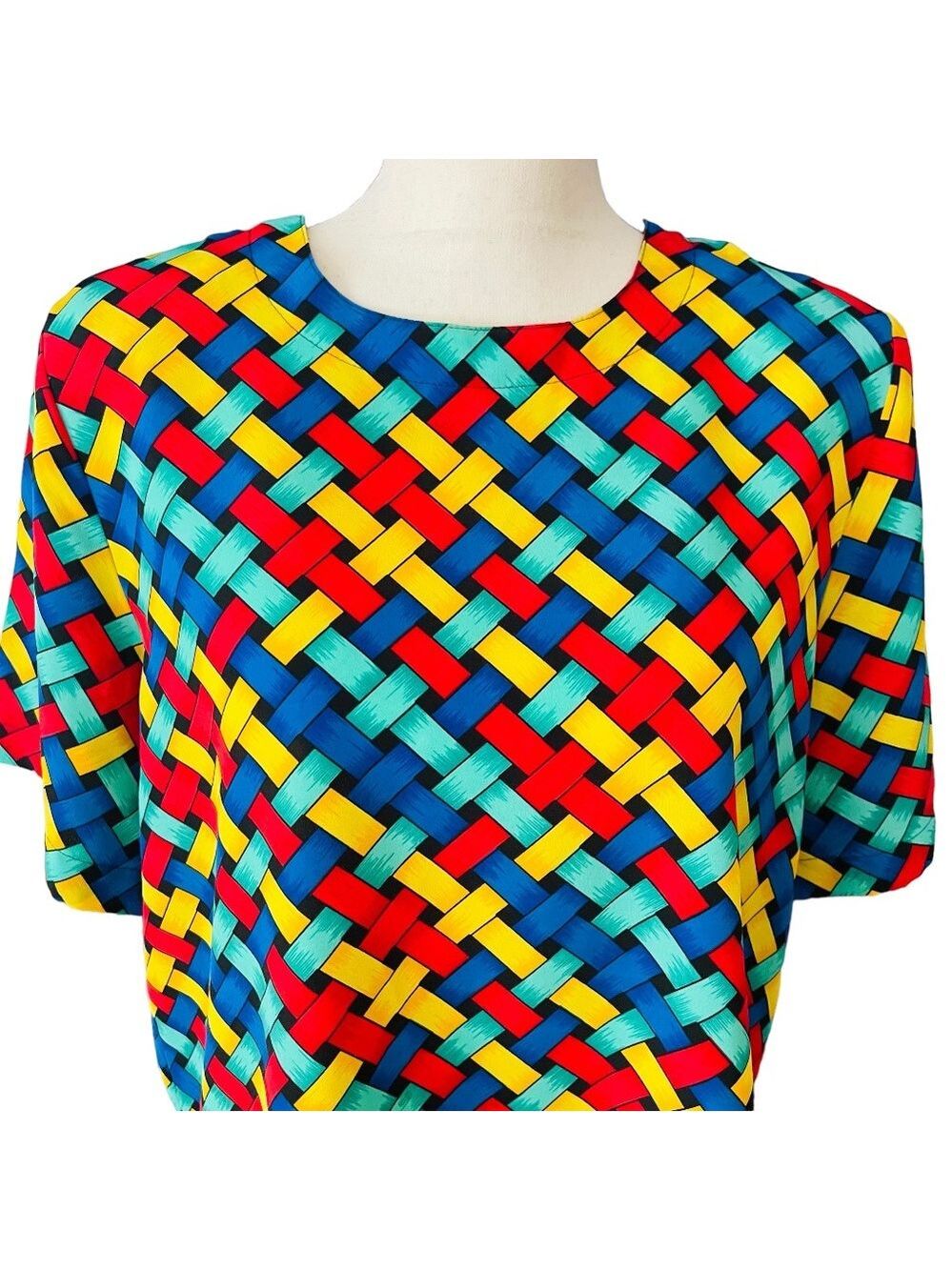 Kathy Che color block top - Picture 4 of 4
